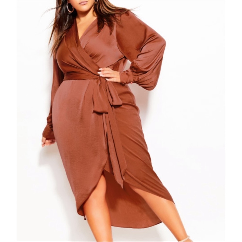 City Chic Opulent dress size 16
